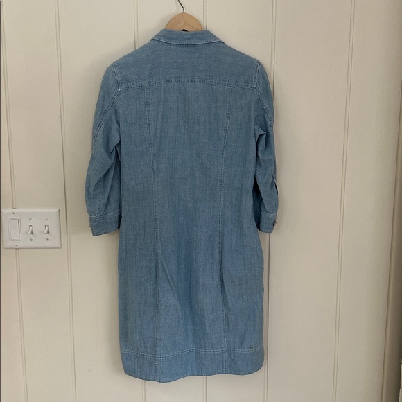 Jones New York Light Blue Denim Shirt - Picture 5 of 8